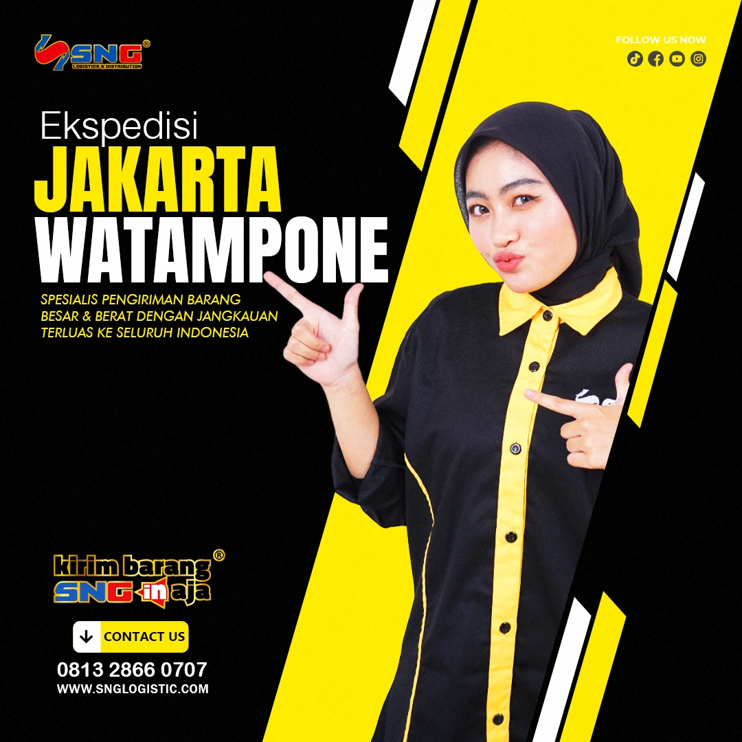 Ekspedisi Jakarta Watampone Murah & Terpercaya